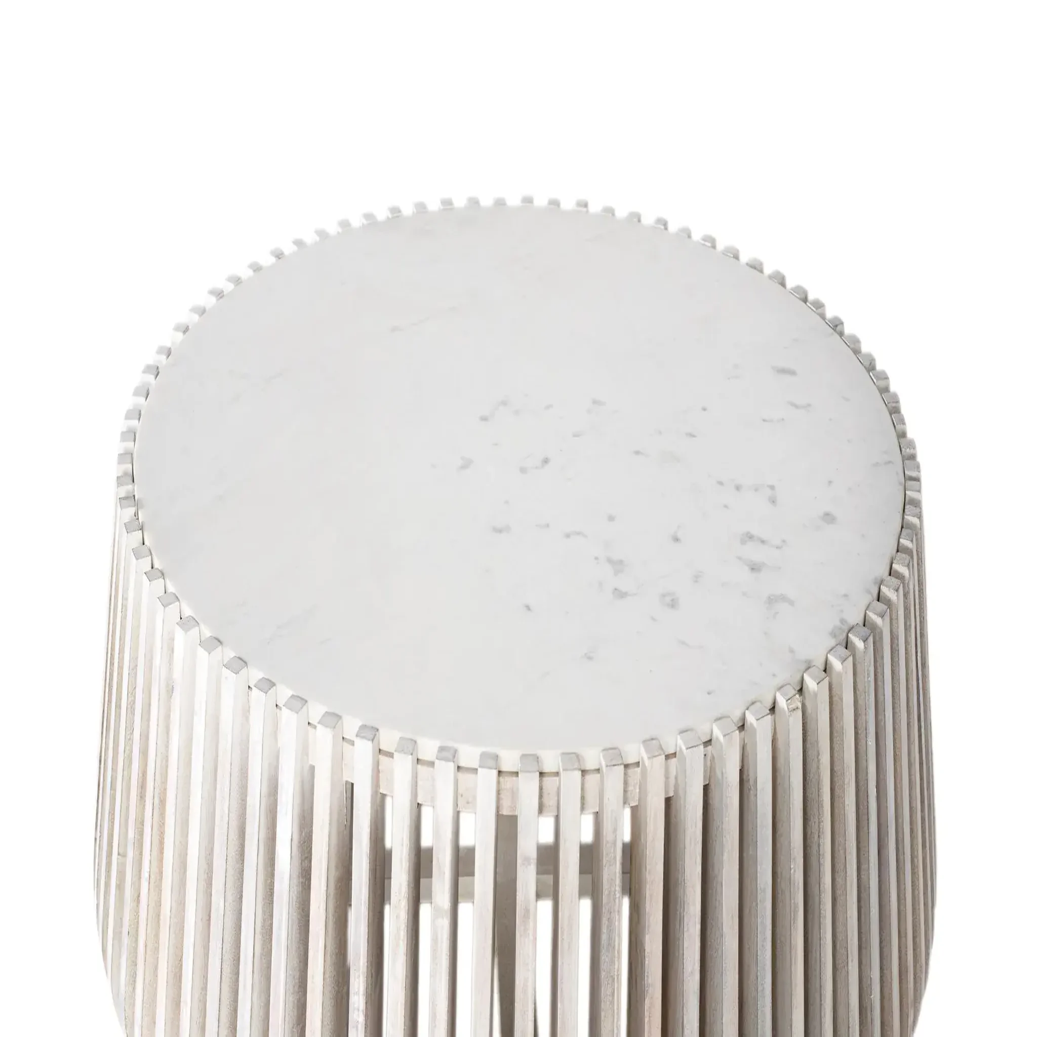 Voir la diapositive 2 : GINER Y COLOMER SL Table basse en marbre 96 cm style rustique moderne