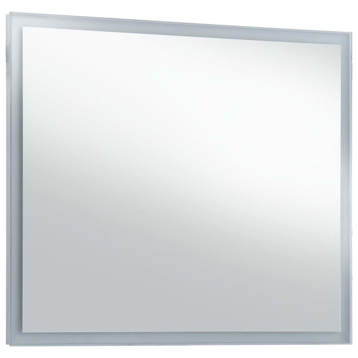 VIDAXL Miroir mural a LED pour salle de bains 60x50 cm