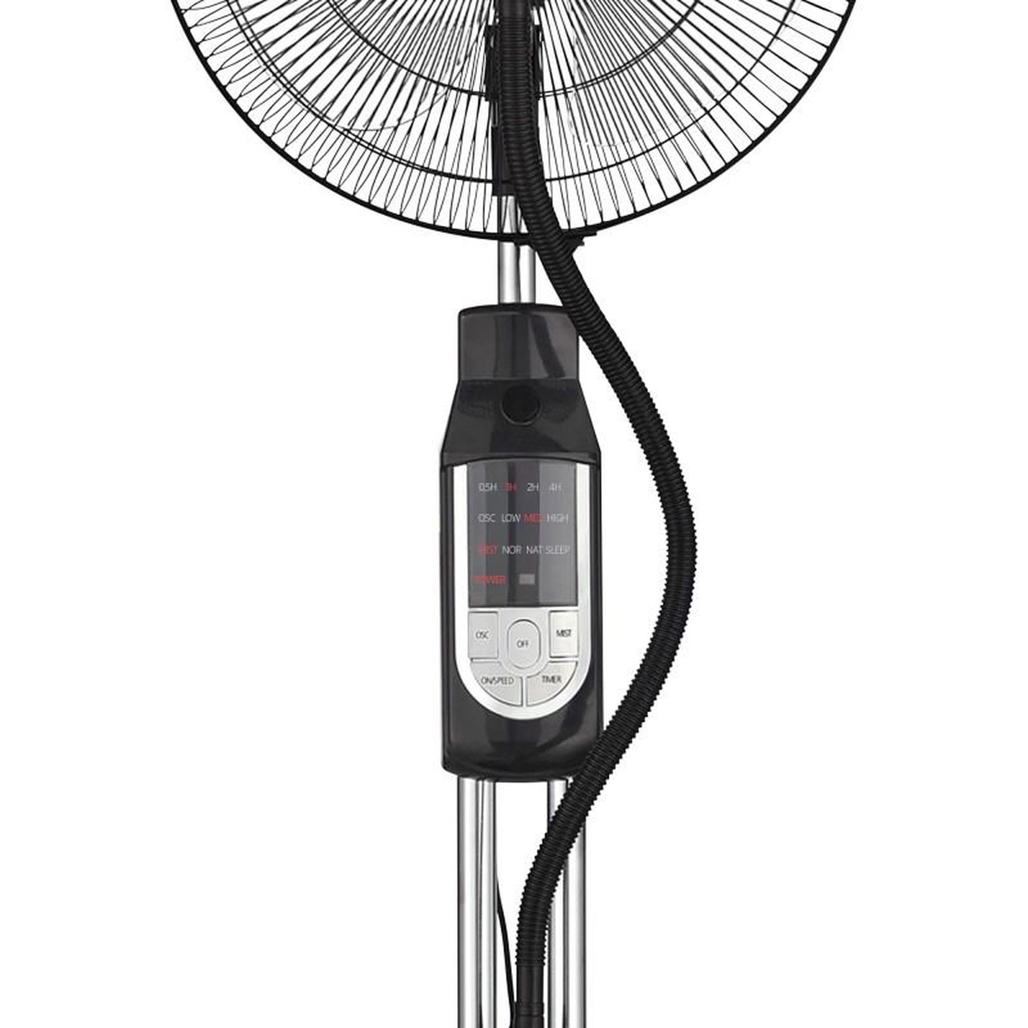 Voir la diapositive 4 : Radiola - ventilateur brumisateur sur pied avec télécommande – 70w