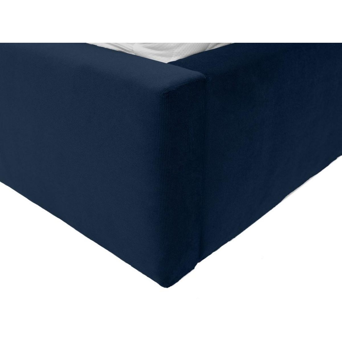 BEST MOBILIER Esmee - lit coffre - 180x200 cm - en velours - sommier inclus