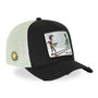 Voir la diapositive 4 : CAPSLAB Casquette premium trucker avec filet effet usé Lucky Luke  Fresh Luky