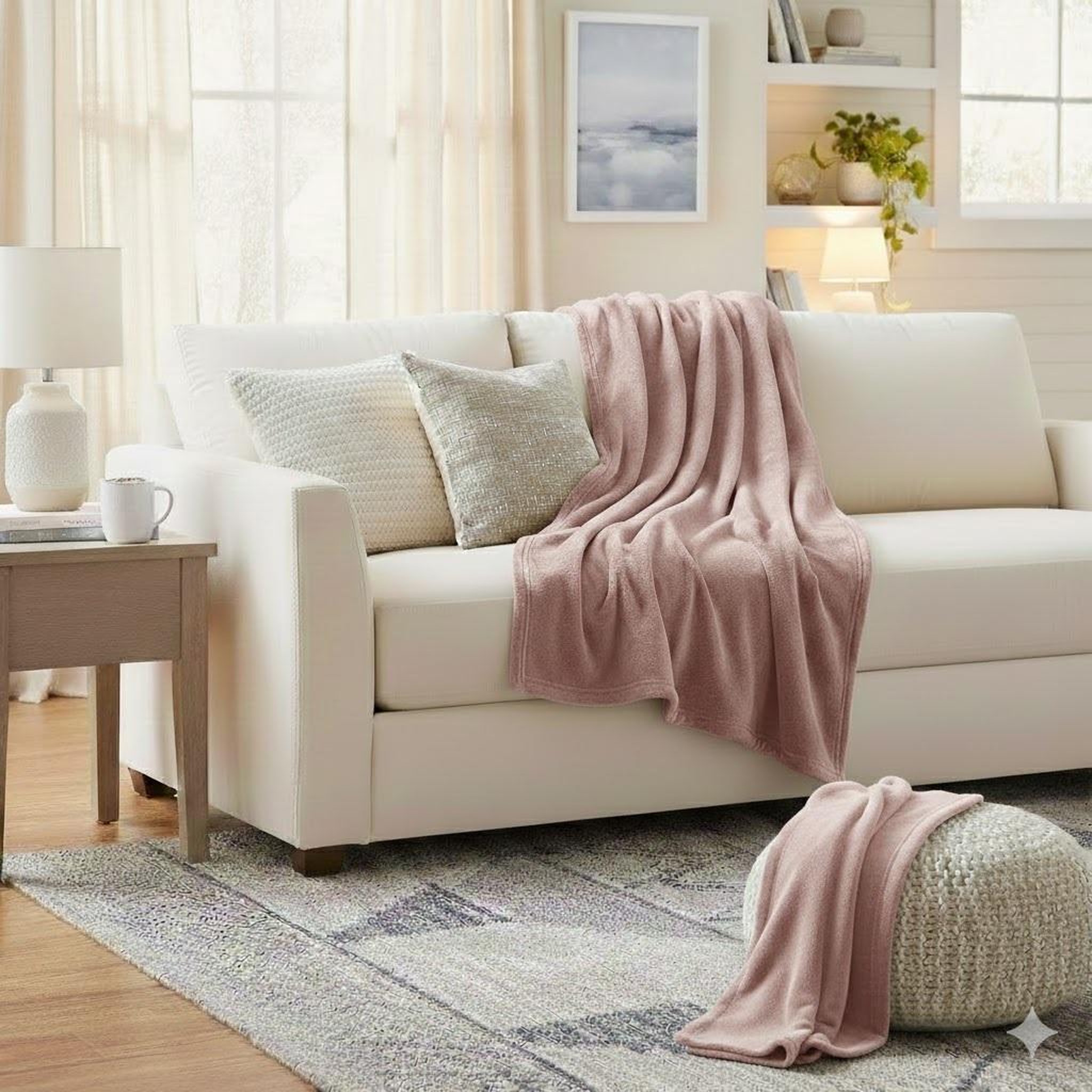 Voir la diapositive 2 : Eden Plaid flanelle douceur design et moderne