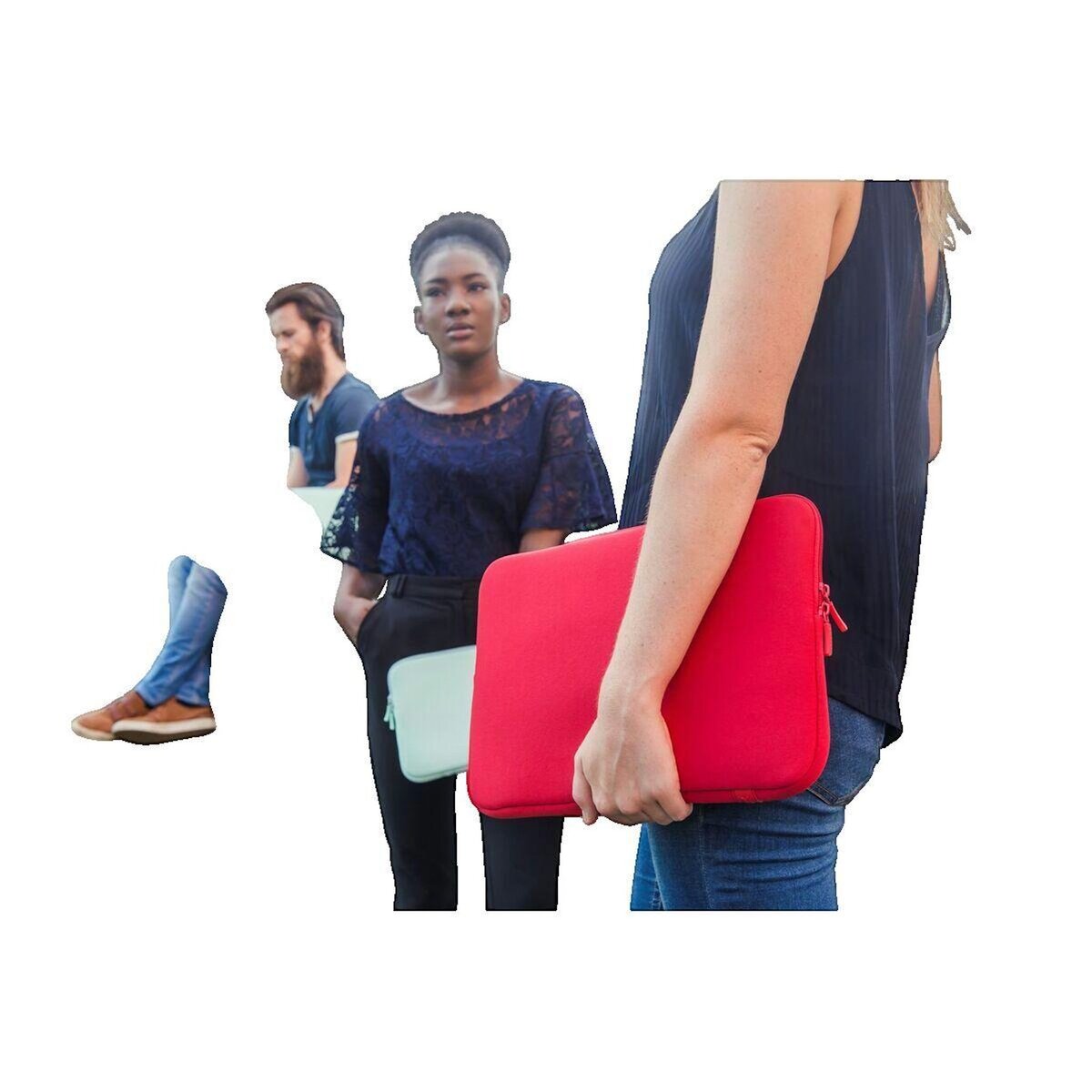 RIVACASE Housse ordinateur Rivacase 5133 Gris mémoire de forme