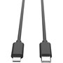 ESSENTIEL B Câble Lightning vers USB-C 1m noir certifié Apple