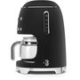 Voir la diapositive 3 : SMEG Cafetière filtre Noir Mat DCF02BLMEU