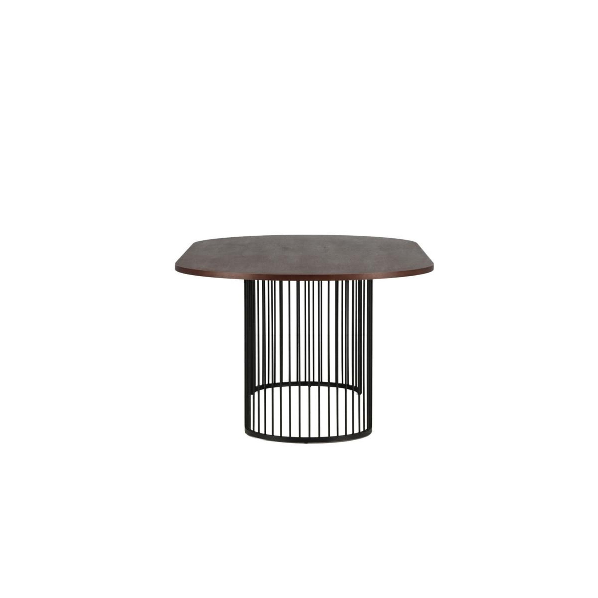 Voir la diapositive 2 : Paris Prix Table à manger ovale  hamneskär  220cm noyer