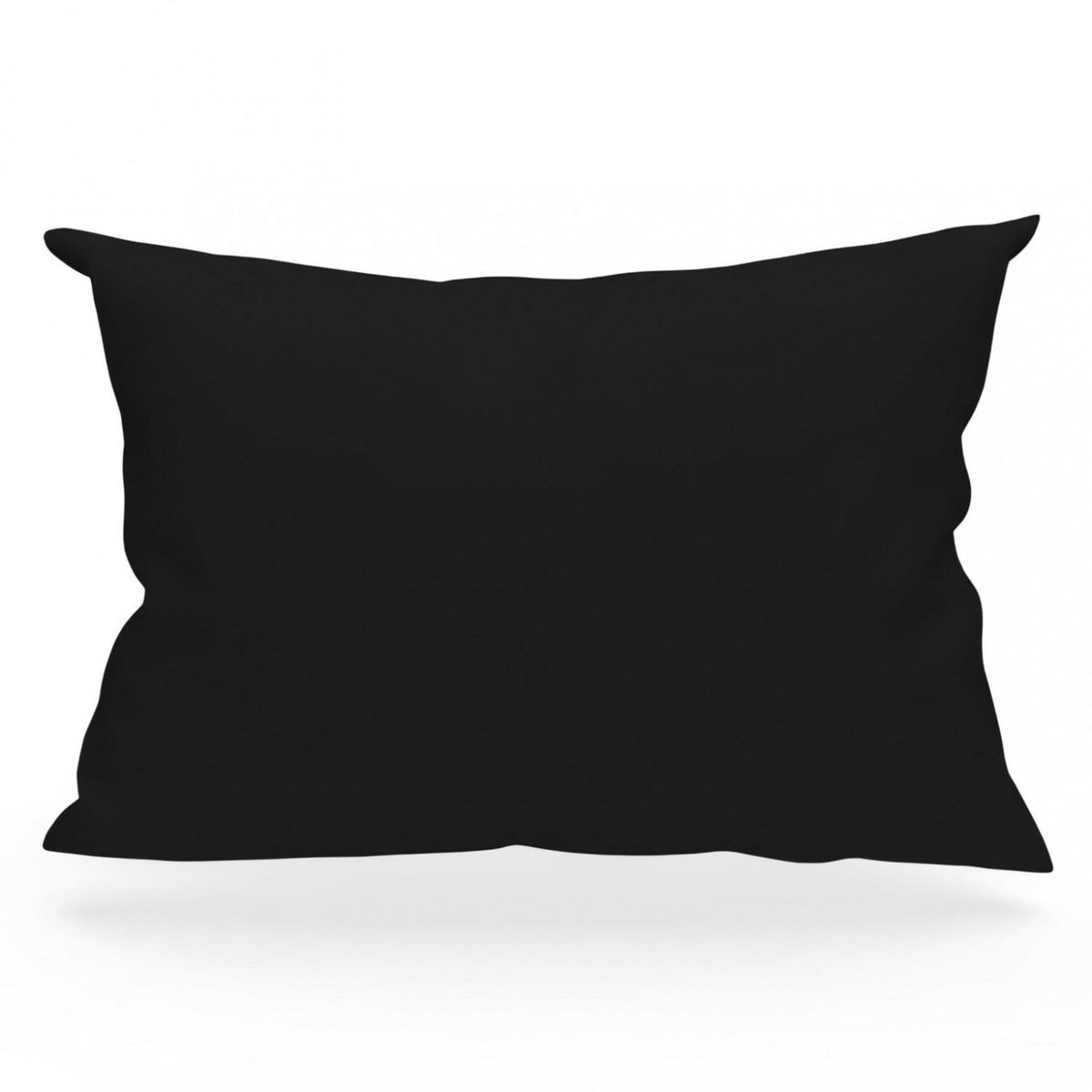 ZZZ Taie d'oreiller uni ZZZ en polycoton