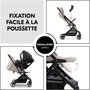 Voir la diapositive 5 : HAUCK Adaptateurs universels cosy - HAUCK - Pour poussette TRAVEL N CARE / PLUS - Noir