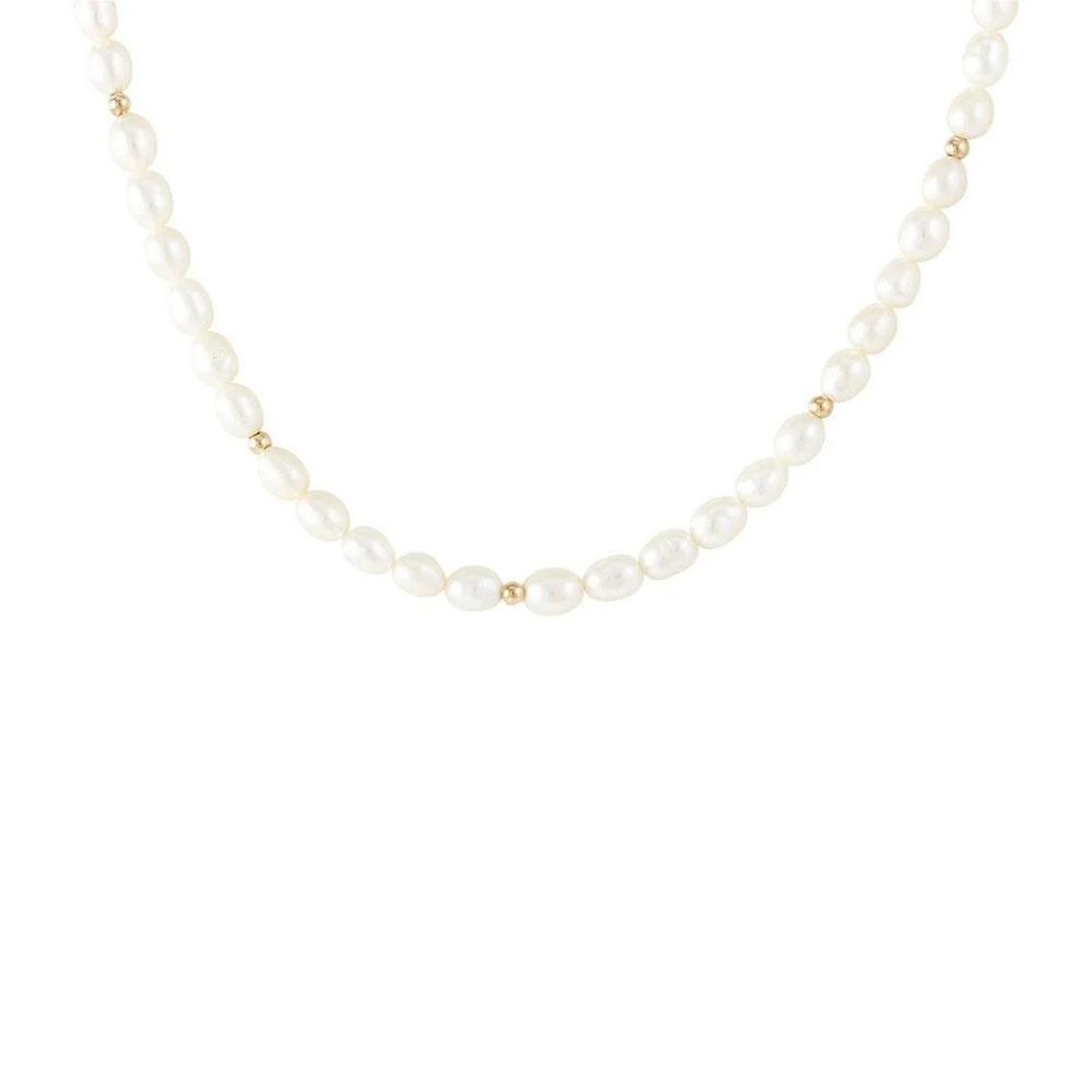 L'ATELIER D'AZUR Collier Or Jaune et Perles