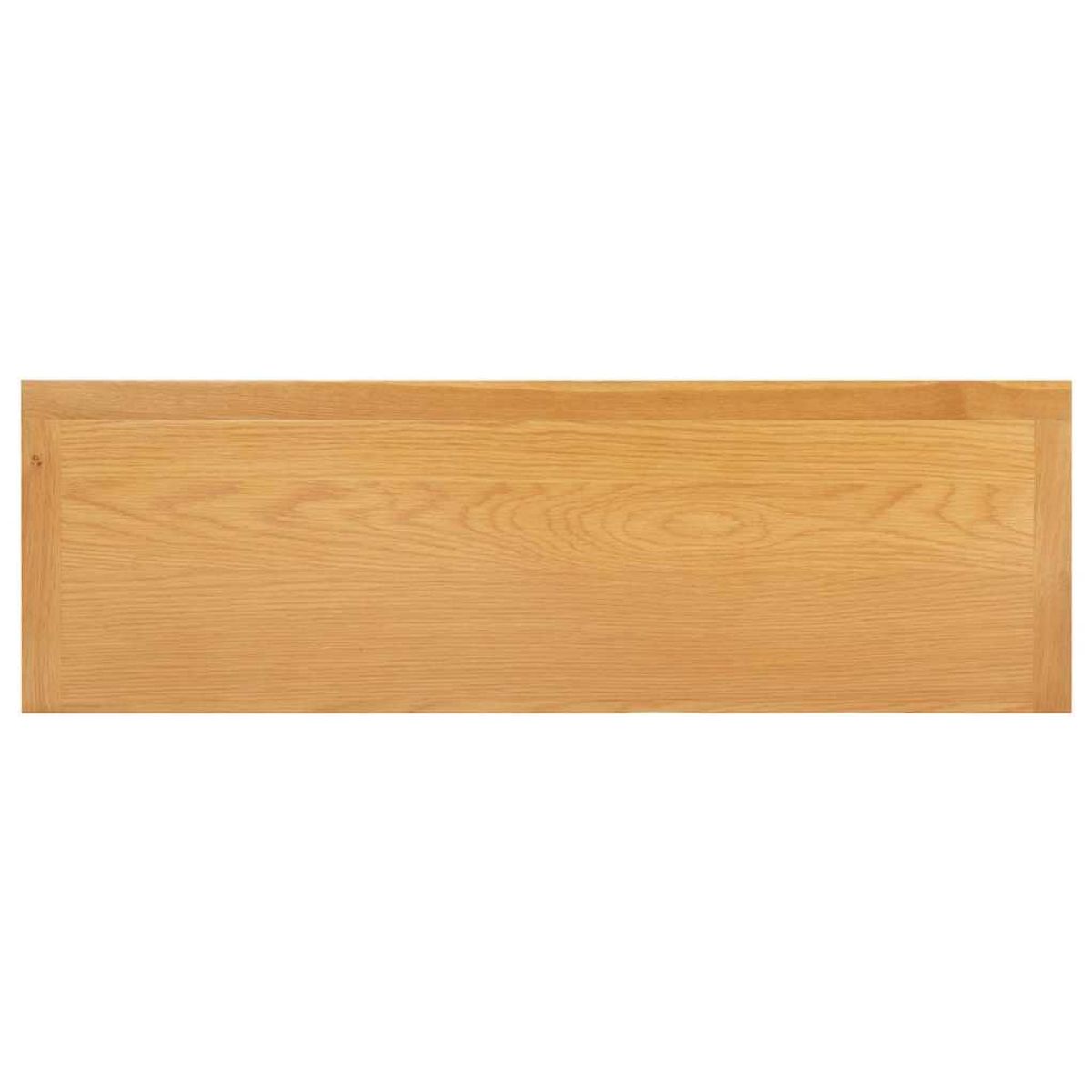 VIDAXL Commode 105x33,5x73 cm Bois de chene massif