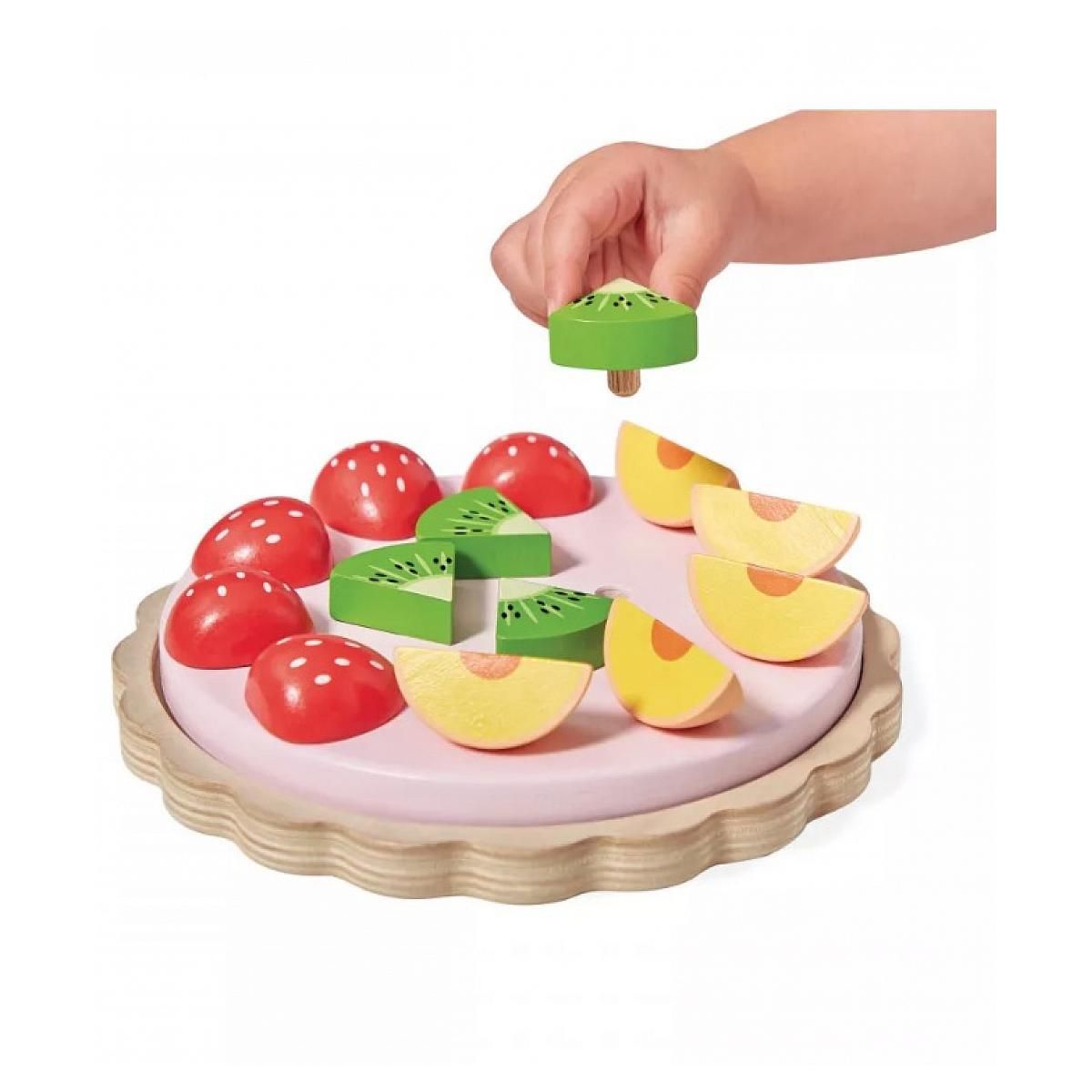 Juratoys-Janod Twist - Ma première tarte aux fruits : Jeu éducatif et gourmand pour les enfants