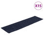 Voir la diapositive 2 : VIDAXL Tapis d'escalier autocollants Rectangulaire 15 pcs 76x20 cm