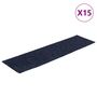 Voir la diapositive 2 : VIDAXL Tapis d'escalier autocollants Rectangulaire 15 pcs 76x20 cm