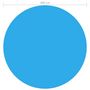 Voir la diapositive 5 : VIDAXL Couverture de piscine ronde 488 cm PE Bleu