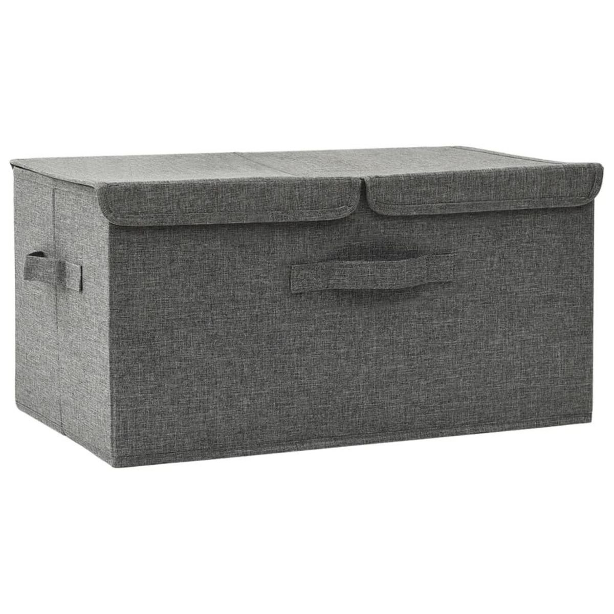 VIDAXL Boîte de rangement Tissu 50x30x25 cm Anthracite