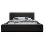 Voir la diapositive 2 : BEST MOBILIER Swan - lit coffre - 180x200 cm - sommier inclus - en velours côtelé grosses côtes