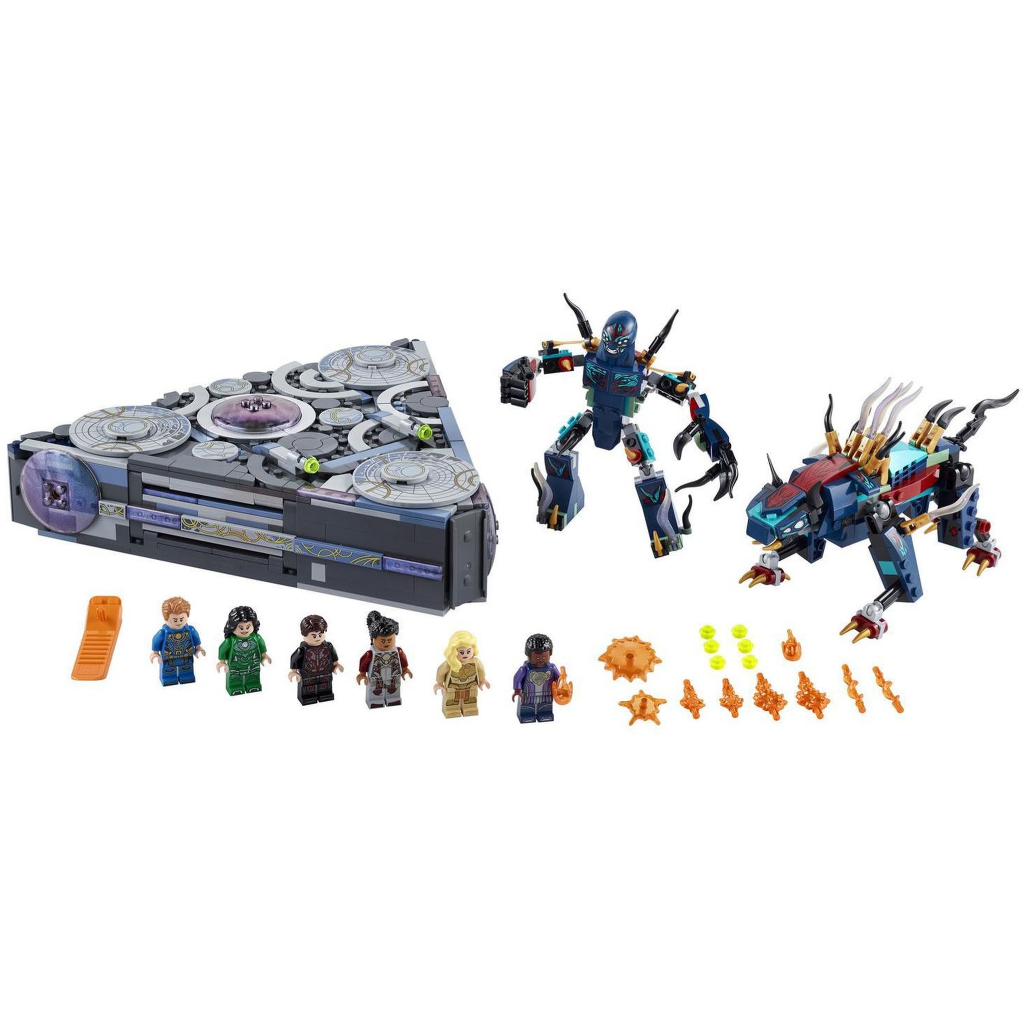 Voir la diapositive 2 : LEGO Marvel 76156 Ensemble L&rsquo;ascension du Domo, Kit de Construction Vaisseau Spatial