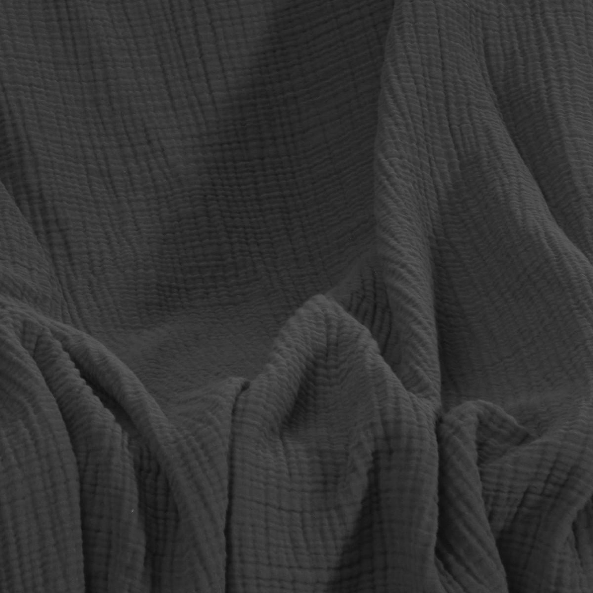 Voir la diapositive 3 : Sensei Maison Plaid gansé en gaze de coton LOFT - 130x170 cm