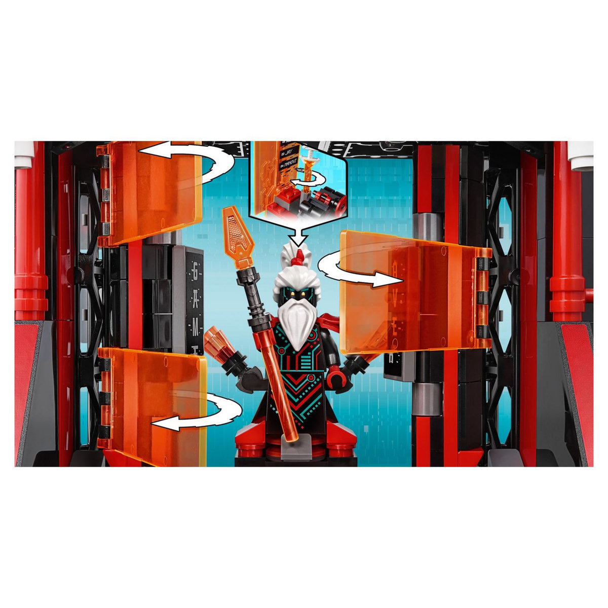 LEGO Ninjago 71712- LeTemple de la Folie de l'Empire
