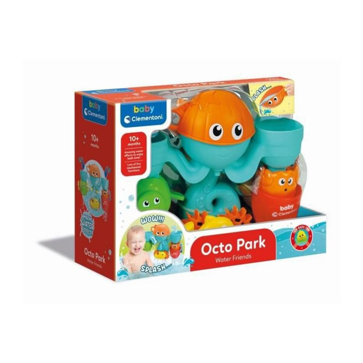 CLEMENTONI Clementoni - Jouet bain bébé - Mon centre d'activités aquatiques