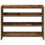 Voir la diapositive 4 : VIDAXL Etagere a chaussures vieux bois 80x25x62 cm bois d'ingenierie