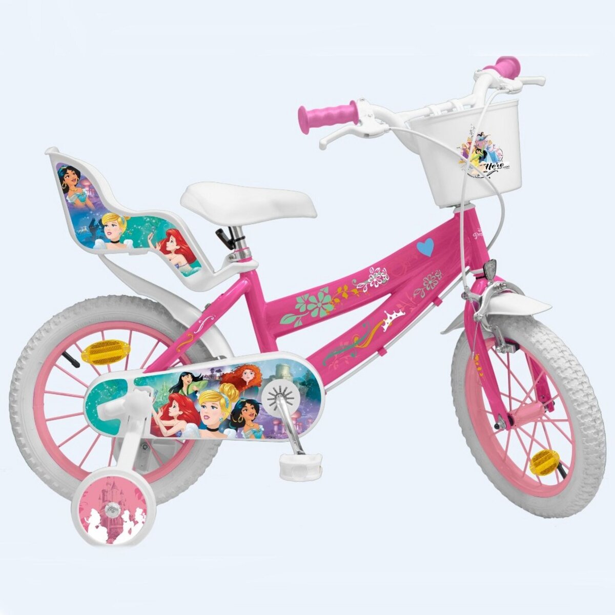 Velo Princesse 14 pouces Disney New pas cher Auchan