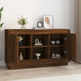 Voir la diapositive 3 : VIDAXL Buffet chene marron 102x35x60 cm bois d'ingenierie