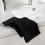 Voir la diapositive 2 : Paris Prix Lot de 2 Gants de Toilette  Tendresse  15x21cm Noir