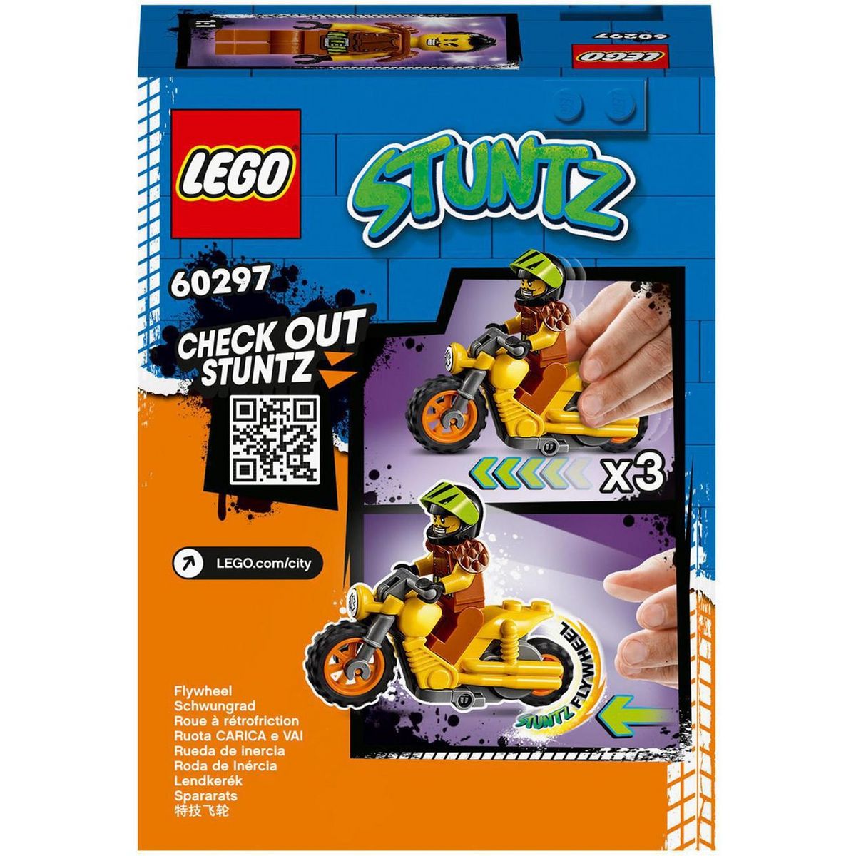 LEGO City Stuntz 60297  La moto de cascade Démolition
