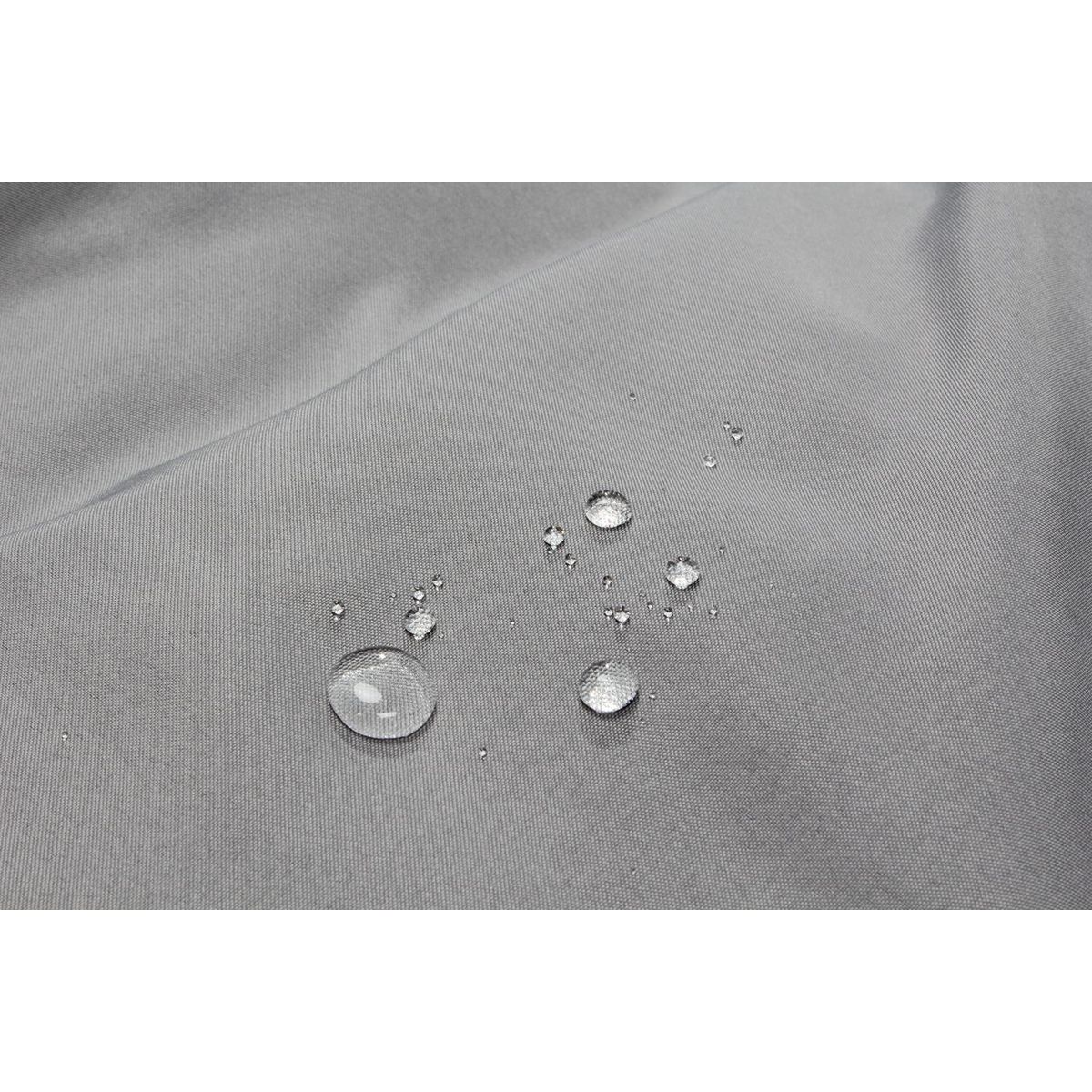 CONCEPT USINE Fauteuil œuf sur pied en résine gris effet rotin JANE