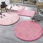 Voir la diapositive 3 : Paris Prix Tapis Enfant Déco  Fluo Night  90cm Fuchsia