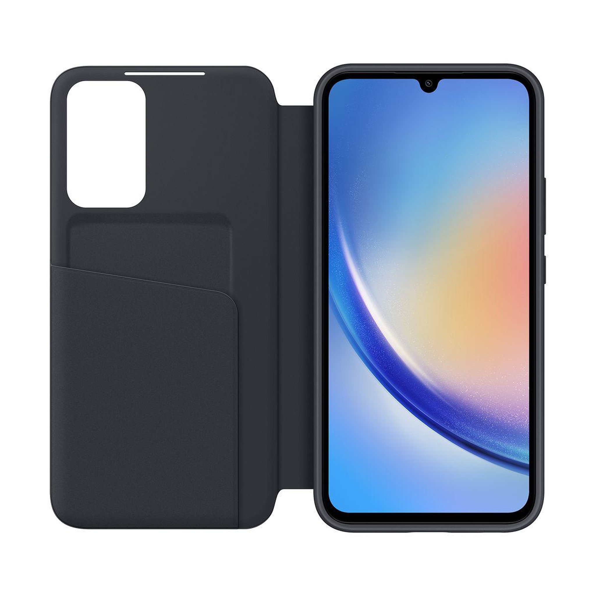 Voir la diapositive 3 : Samsung Etui A54 5G Smart S View Noir