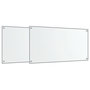 Voir la diapositive 2 : VIDAXL Dosserets de cuisine 2 pcs transparent 80x50 cm verre trempé