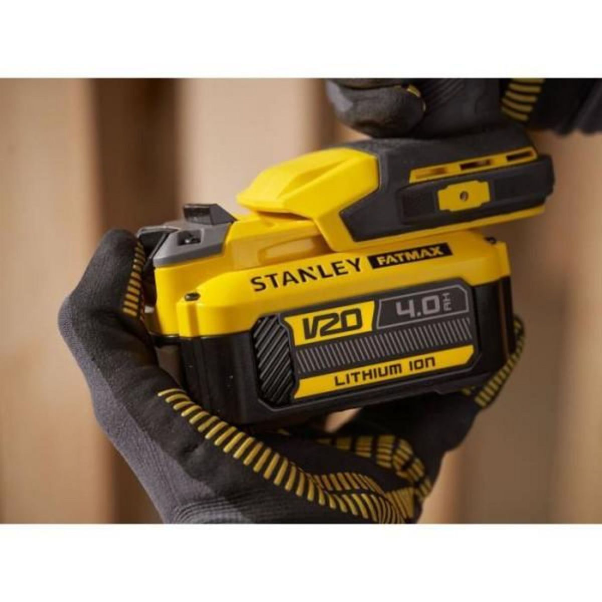 STANLEY FATMAX Perceuse visseuse d'angle 45 Nm - STANLEY FATMAX V20 - SFMCD750B-XJ