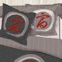 Voir la diapositive 2 : Dourev Housse de couette 240x220 Zen Spirit + 2 taies coton 57 fils