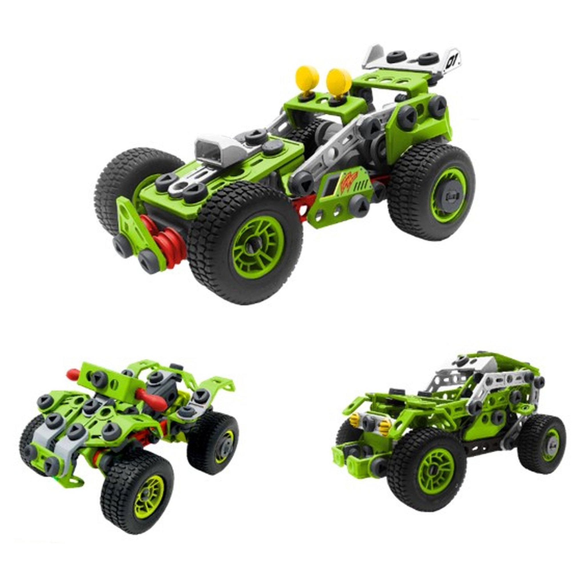Voir la diapositive 2 : SPIN MASTER Ma voiture à rétro-friction Meccano Junior