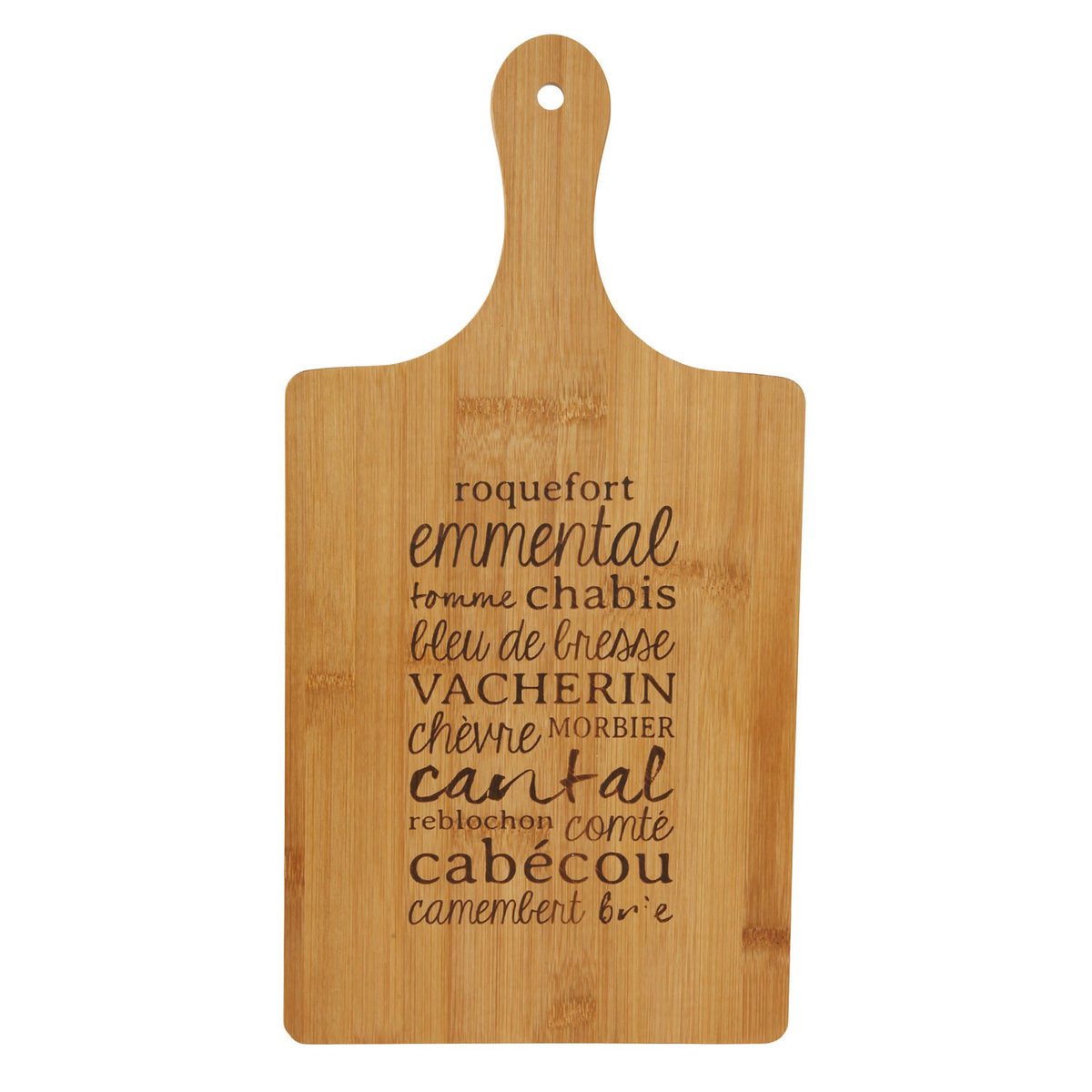 Planche bambou fromage 39 x 20 cm