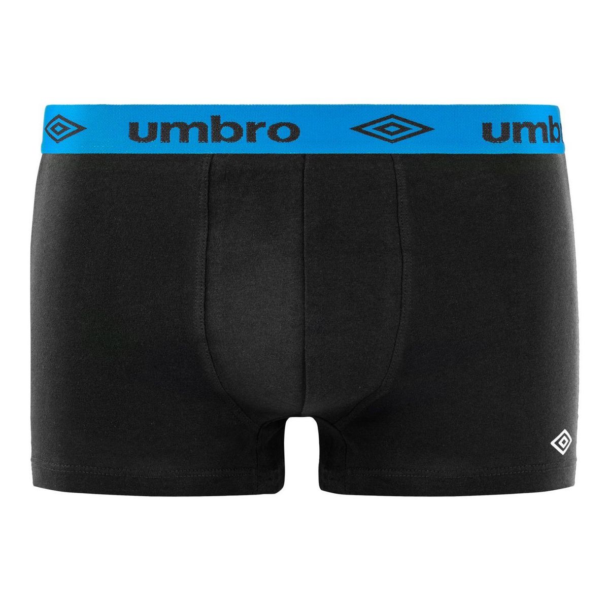 UMBRO Lot de 8 boxers homme en coton ceinture colorée