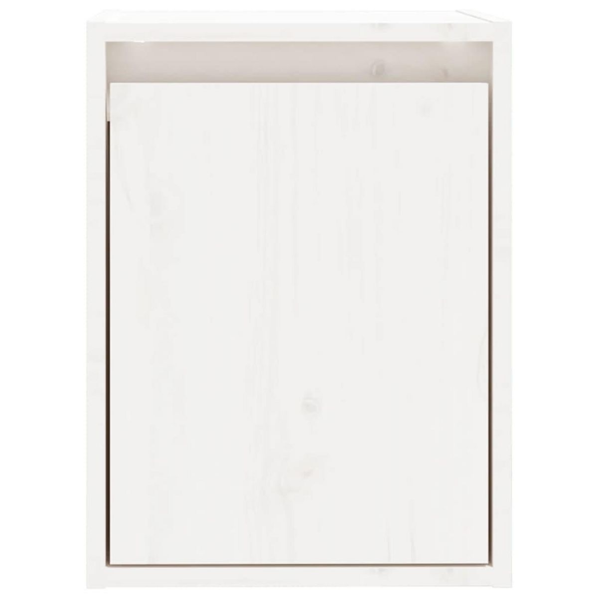 VIDAXL Armoire murale Blanc 30x30x40 cm Bois de pin massif