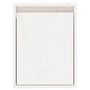 Voir la diapositive 5 : VIDAXL Armoire murale Blanc 30x30x40 cm Bois de pin massif
