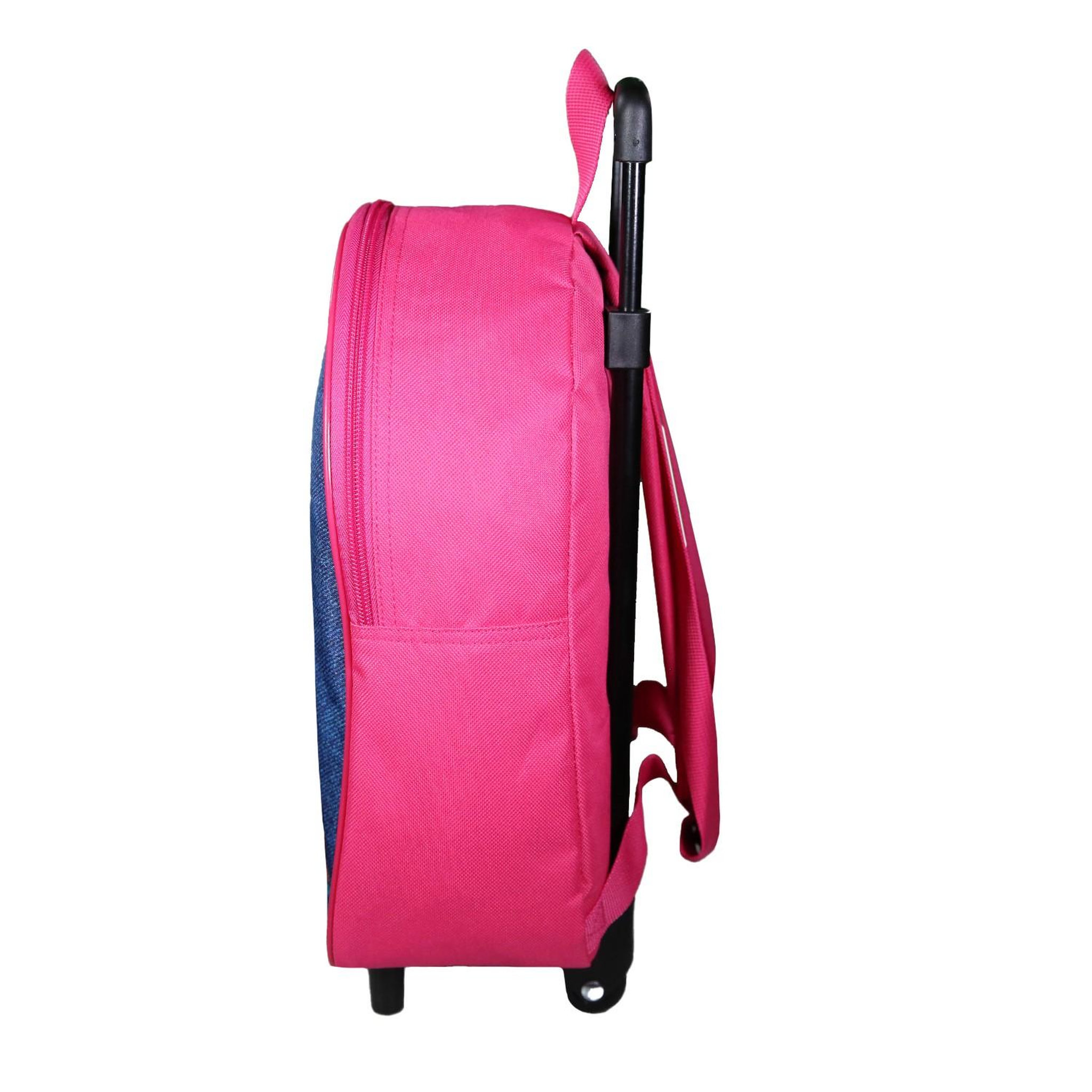 Voir la diapositive 3 : Bagtrotter Sac à dos à roulettes 32 cm maternelle Rainbow High Multicolore