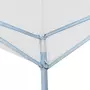 VIDAXL Tente de reception pliable 3x9 m Blanc