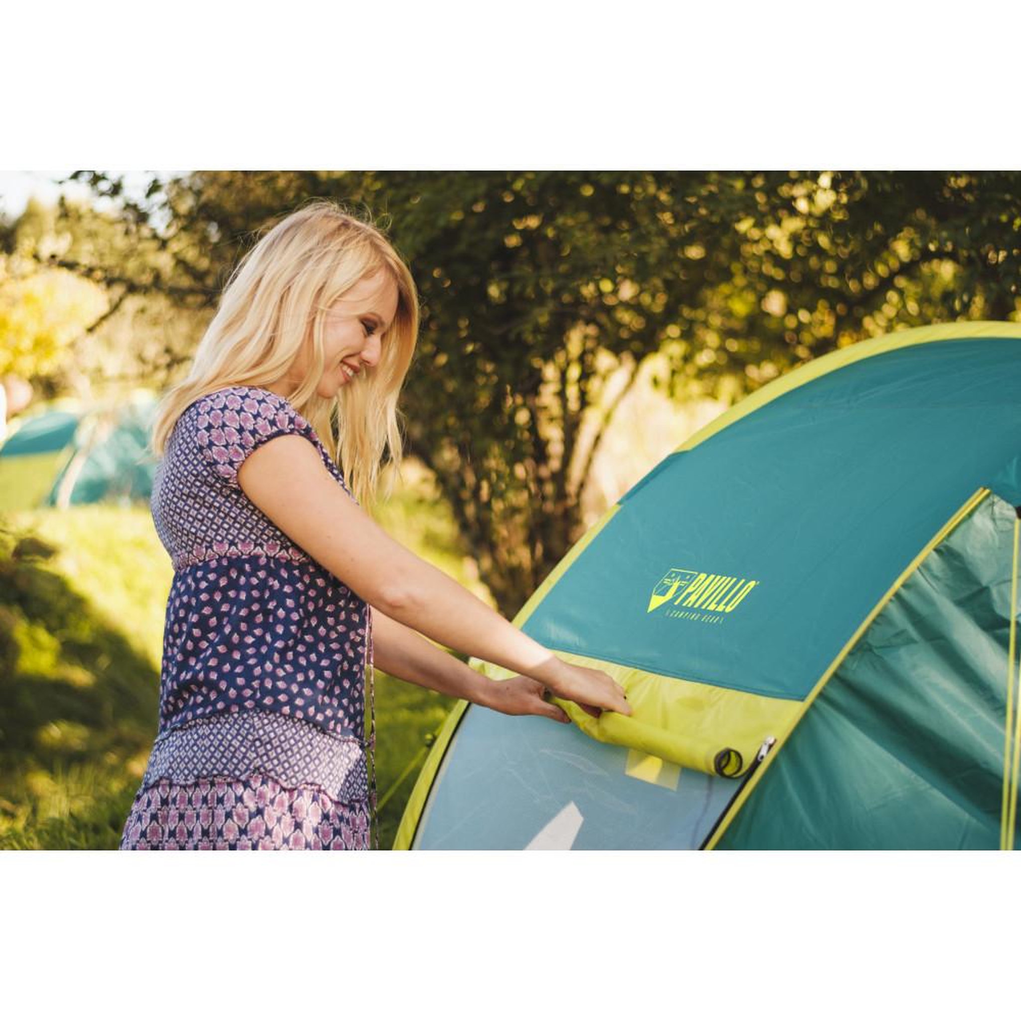 Voir la diapositive 6 : BESTWAY Tente de camping automatique 2 places coolmount 2 pavillo 235 x 145 x 100 cm - 68086