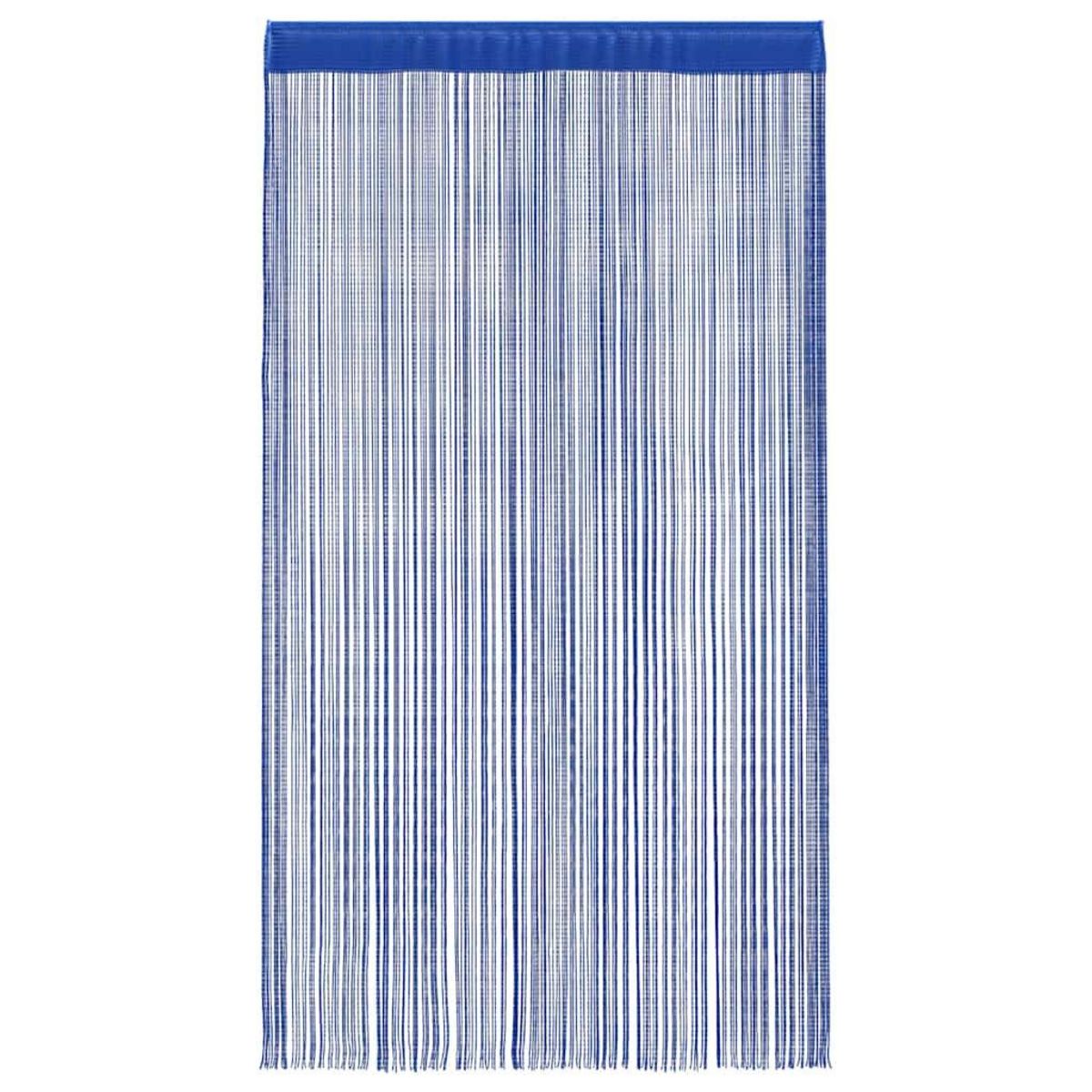 VIDAXL Rideau en fils 2 pcs 100 x 250 cm Bleu