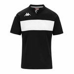 KAPPA Polo multisports Noir homme Kappa Dalto. Coloris disponibles : Noir