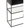 Voir la diapositive 6 : Paris Prix Étagère en Métal  Maryanne  132cm Noir
