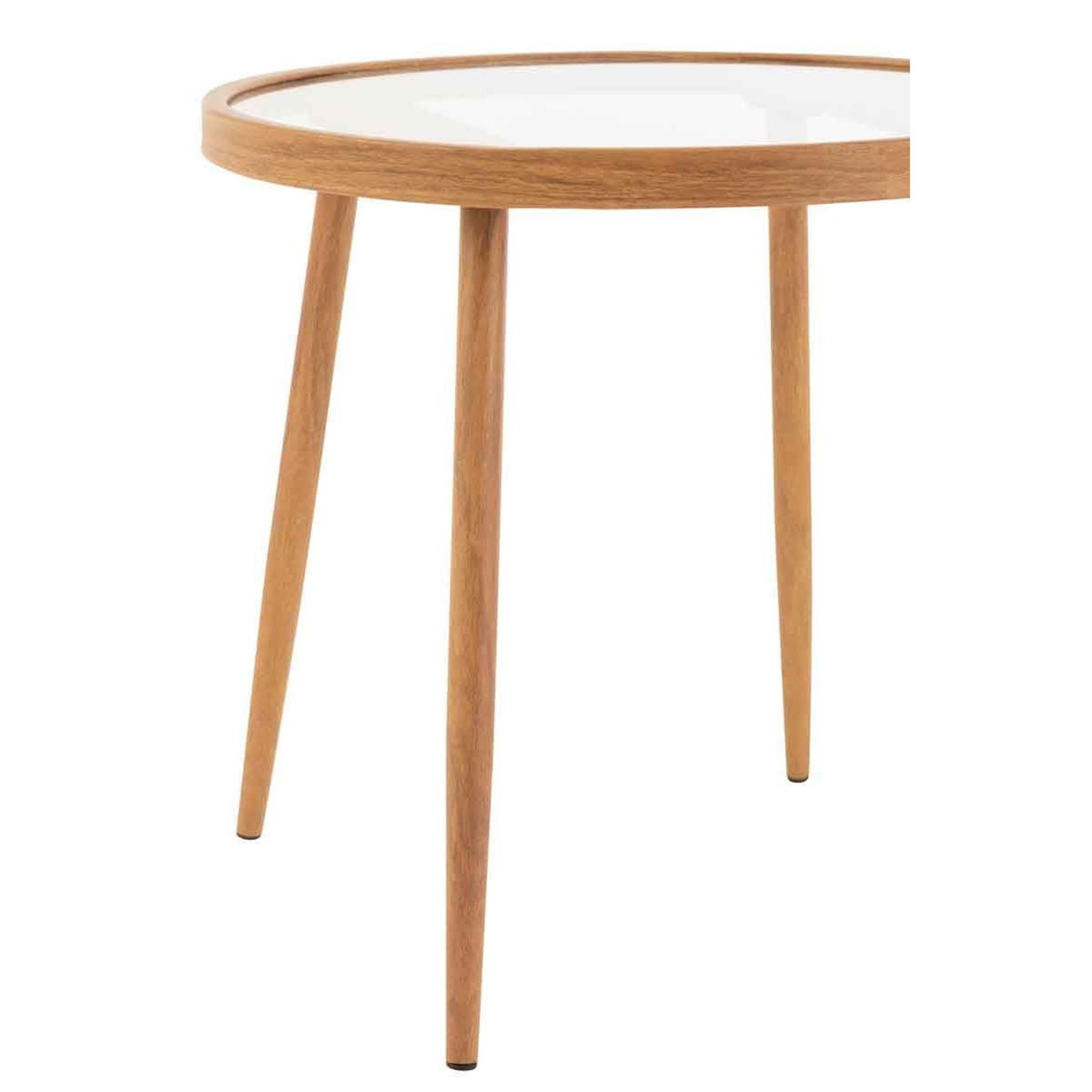 Voir la diapositive 4 : J-LINE Table gigogne design  fuolas  50cm naturel