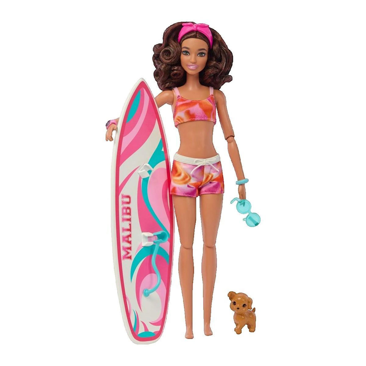 MATTEL Poupée Barbie Mattel Surfeuse avec accessoires