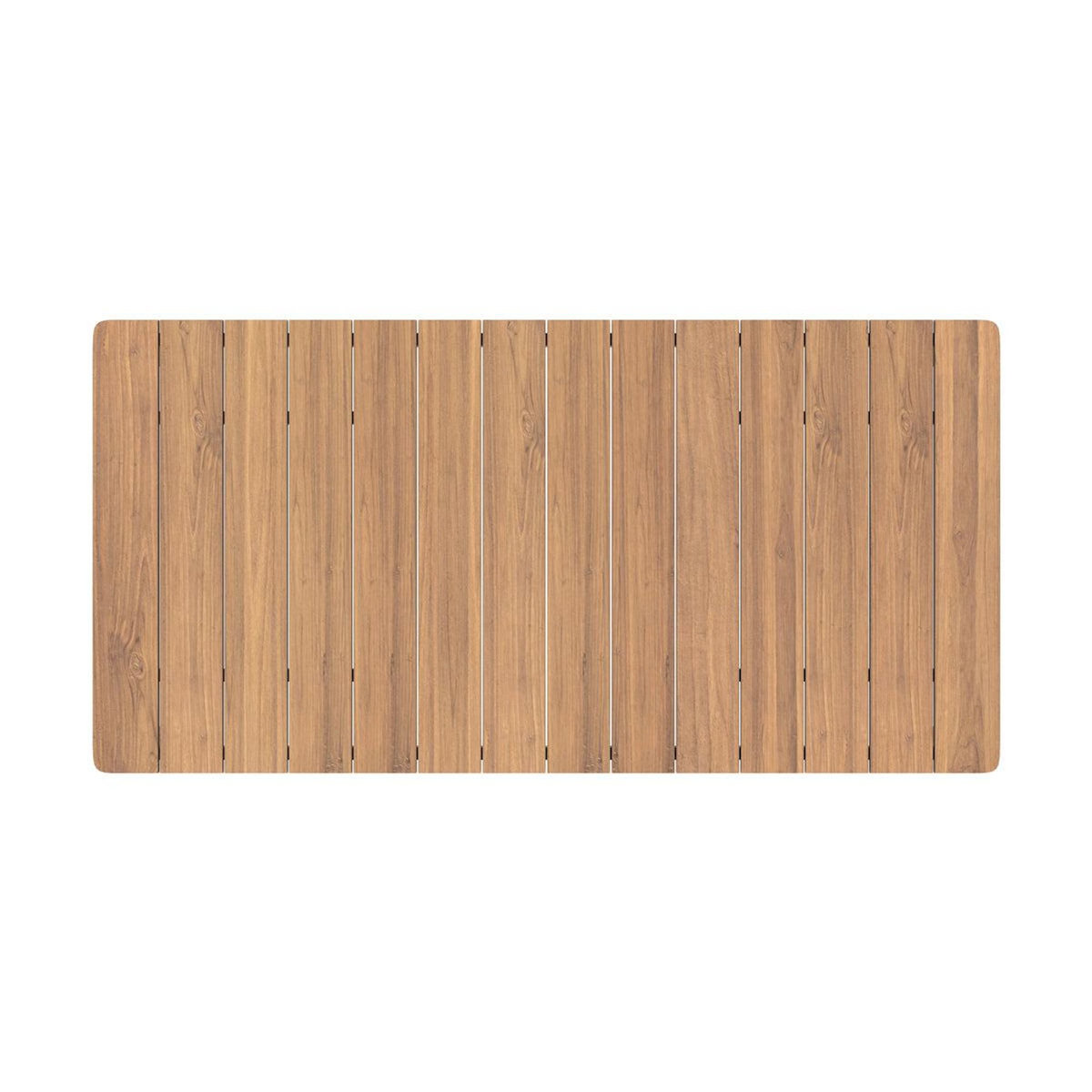 MAISON PAVANE Table de jardin extensible en teck 6 à 8 personnes-Kora