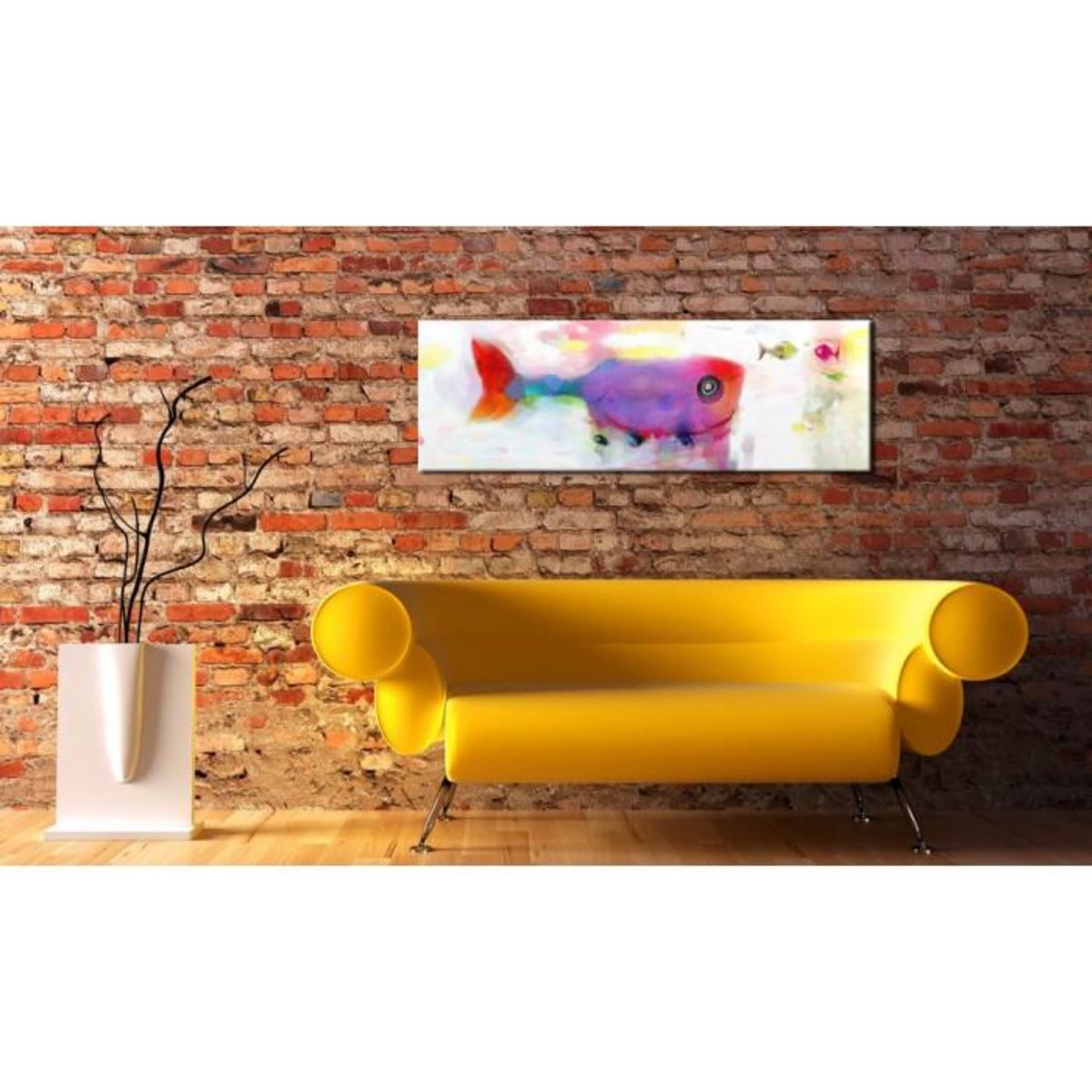 Paris Prix Tableau Imprimé  Poissons dans la Mer Profonde